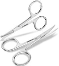 Utopia Care Eyebrow Scissors, Professional Stainless Steel Small Shears for Men and Women, Nose Hair Scissors for Grooming Mustache, Beard,