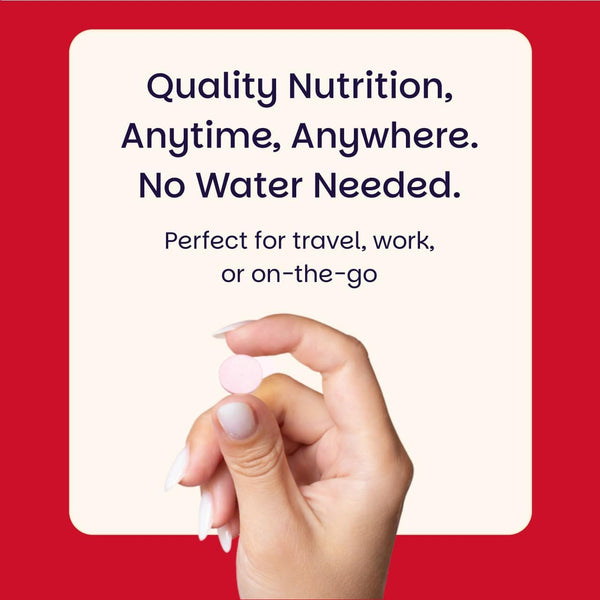 EZ Melts Dissolvable Vitamin B-Complex with Methyl B12 and Methyl Folate, Sugar-Free, 2-Month Supply