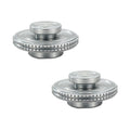 CAMPINGMOON 4pcs Cap for Camping Gas Fuel Canister with EN417 Lindal Valve M-108-4P