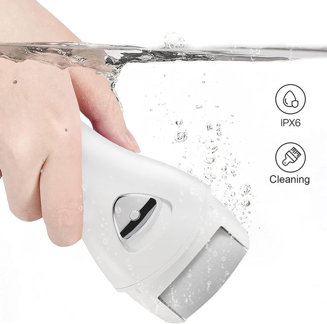 Electric Foot Callus Remover, Rechargeable Portable Electronic Foot File Pedicure Tools, Electric Callus Remover Kit, Pr