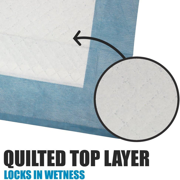 BV Puppy Pads Leak-Proof 100 Count 22"X 22" | Pee Pads for Dogs Quick Absorb 6-Layer - Dog Pee Pads - Dog Pads 100 Pack - Potty Pads for Dogs -
