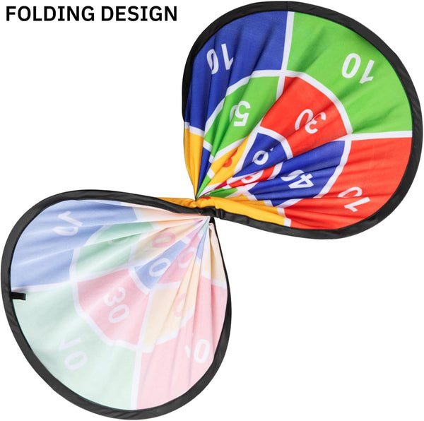TEMI 29" Large Dart Board for Kids, Boys Toys Dartboards with 20 Balls, Indoor and Outdoor Sport Fun Party Play Game Toys, Birthday Gifts for Boys