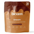 BEAM Dream Sleep Powder, Magnesium Sleep Aid for Adults with Melatonin, L-Theanine, Reishi Mushroom & Apigenin, Sleep Supplement, Sleep Cocoa Hot