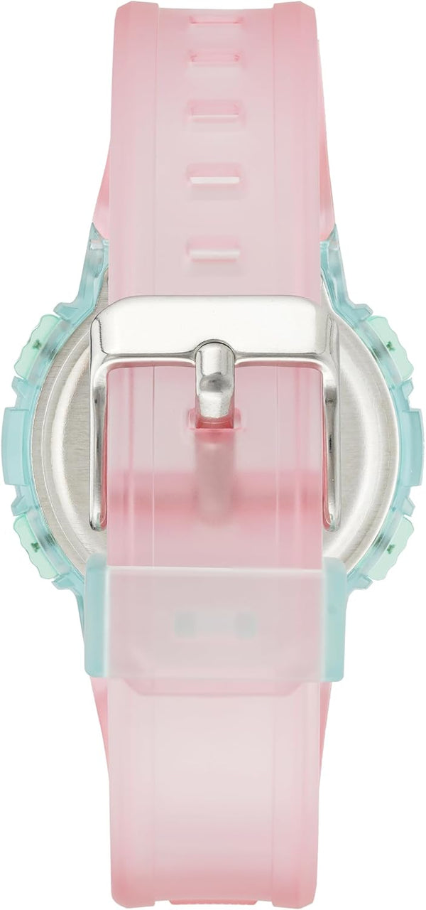 Armitron Sport Women's Digital Chronograph Resin Strap Watch Translucent Pink