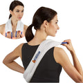 Carex Bed Buddy Heat Pad And Cooling Neck Wrap - Microwave Heating Pad For Sore Muscles - Cold Wrap Pack For Aches and Pain White Neck Unscented