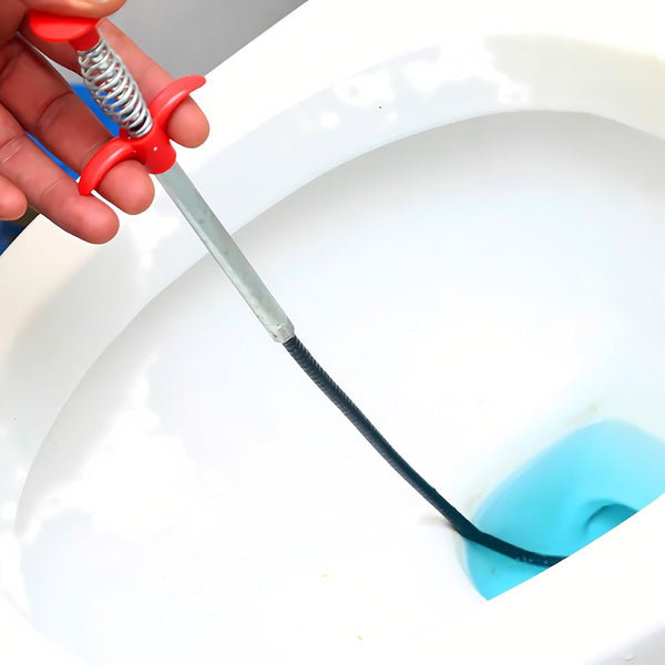 Drain Snake, Drain Clog Remover - Gutter Cleaning Tools Drain Cleaner for Toilet Sewer Shower Kitchen Bathroom Tub Clogged Drains Opener Cleaning