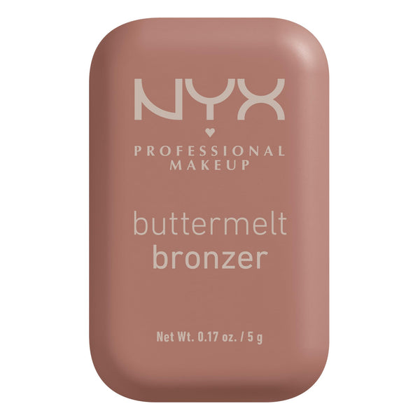 NYX PROFESSIONAL MAKEUP Matte Buttermelt Bronzer, Longwear Face Makeup with up to 12 Hours of Wear, Vegan Formula - Deserve Butta (Light Medium Cool)