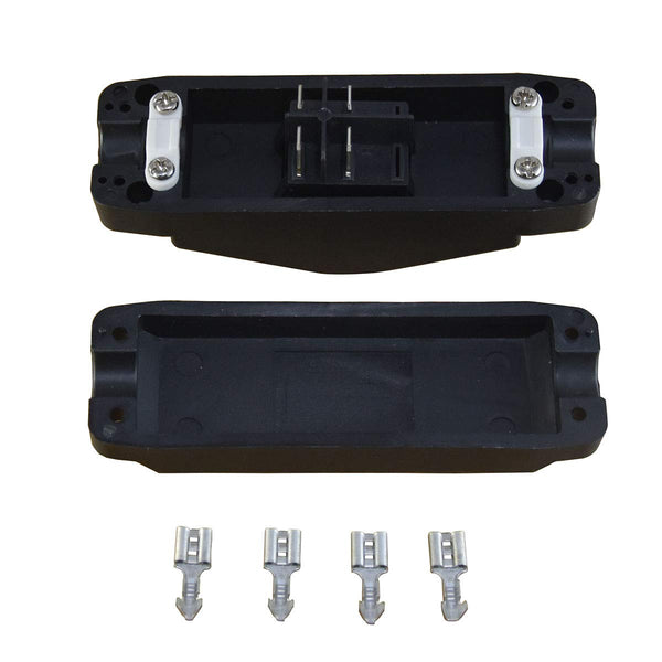 20A Heavy Duty Inline Cord Switch | ON/OFF Rocker Button, Red Indicator Light, Inline Design 20A125V