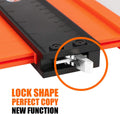 Saker Contour Gauge (5 Inch Lock) Profile Tool- Adjustable Lock-Precisely Copy Irregular Shape Duplicator -Irregular Welding Woodworking Tracing -