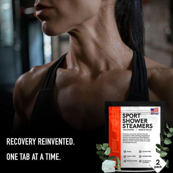 Sport Shower Steamers - Made in USA with Natural Eucalyptus Essential Oil, Father’S Day Gifts, Stress and Sinus Relief, Muscle Recovery for