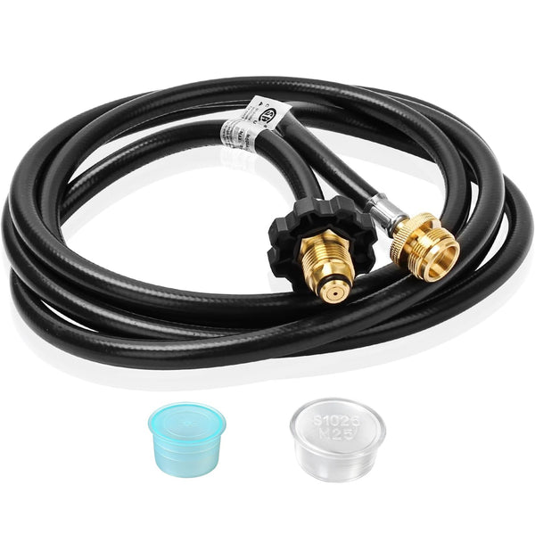 F273704 5Ft Propane Heater Adapter Hose for Mr.Heater Buddy Series | Compatible With Mr. Heater, Big Buddy Heater To Series, Coleman Camp Stove