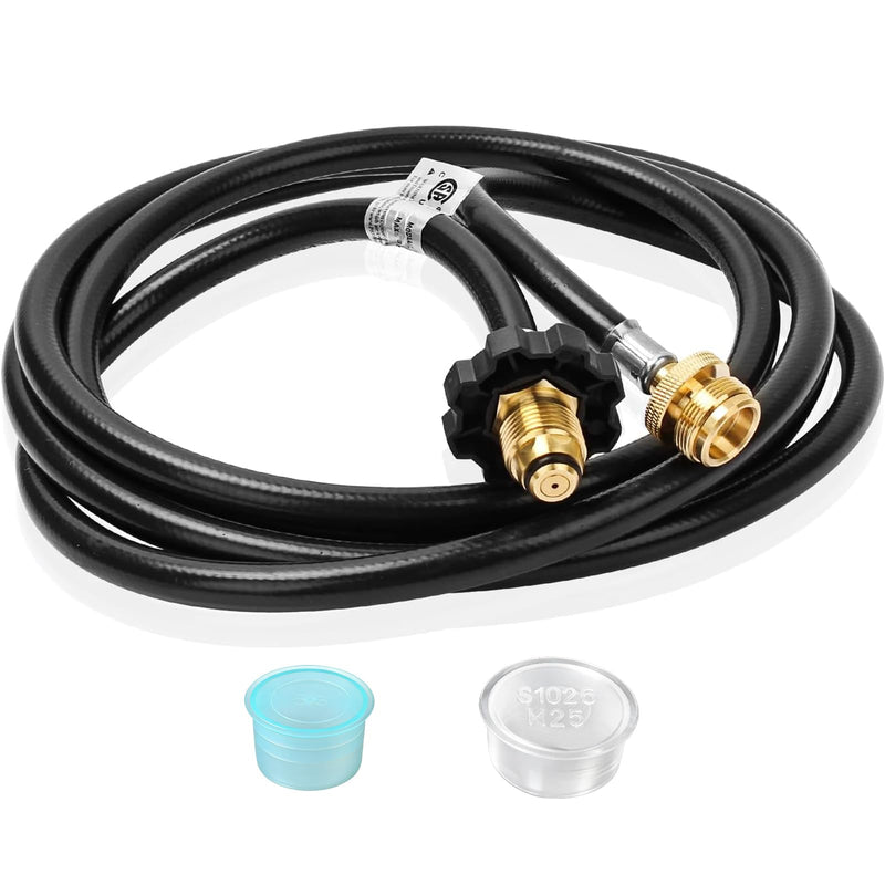 F273704 5Ft Propane Heater Adapter Hose for Mr.Heater Buddy Series | Compatible With Mr. Heater, Big Buddy Heater To Series, Coleman Camp Stove