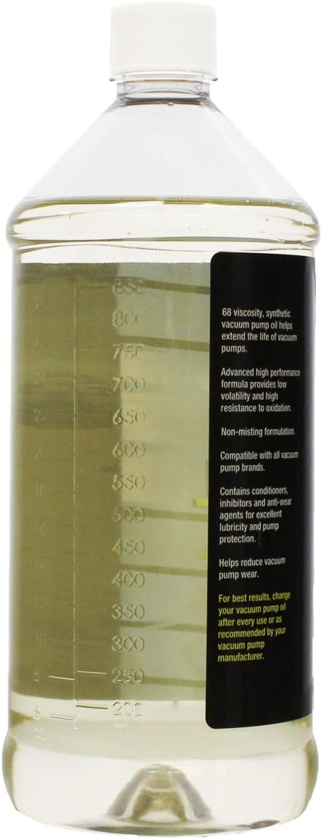 TSI Supercool V32 68 Viscosity Synthetic Vacuum Pump Oil 32oz 1-Pack 32 oz.