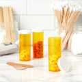 Juvale 6 Dram Empty Pill Bottles with Caps - Durable Plastic Vials - Easy-Open Caps for Travel Pill Bottles - Versatile Medicine Containers for