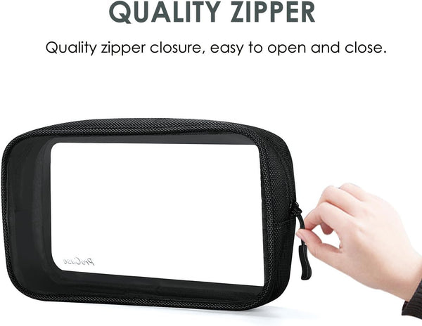 Procase Gadgets Bag Pouch Electronics Accessories Organizer Travel Gear Storage Case Bag for Hard Drive Mouse USB Cables Power Bank Charger Power