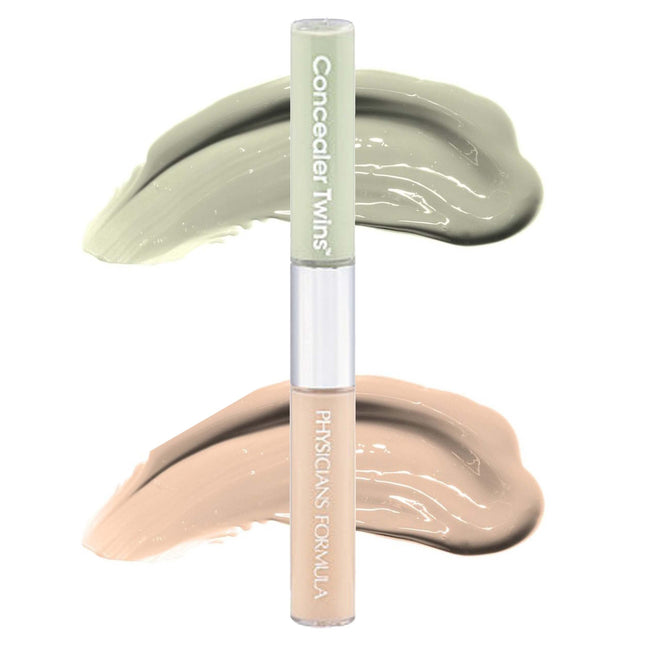Physicians Formula Cream Dual-Ended Concealer Stick Green/Light, Neutralizing, D