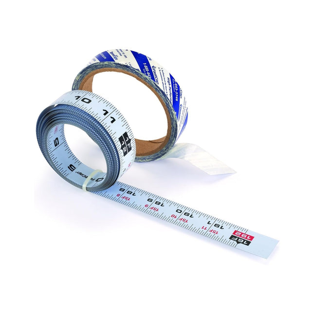 Fastcap Peel & Stick Standard/Metric Measuring Tape - Perfect for Professionals and Home Improvement - Ideal for Layout 
