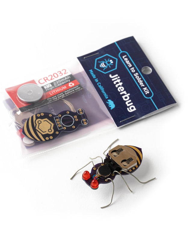 Jitterbug Soldering Kit | DIY Electronics Projects for Beginners | STEM Practice