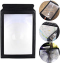 Valuu A4 Magnifier Full Page Reading Magnifier 3X Magnifying Power Large Sheet Magnifying Glass Reading Aid Lens Fresnel for Books Menus