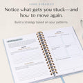 The ADHD Planner - Undated Daily Weekly Schedule Organizer Journal for Disorganized People - Habit Tracker Record Emotions & Mood - Academic Goals