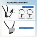 NEEWER Magnetic Neck Holder for Action Camera & Phone, GP16 GP-16(Black)