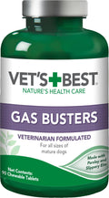 Vet's Best Gas Busters Digestive Support Tablets for Dogs, 90 Count 90 Count (Pack of 1)