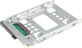 2.5" SSD to 3.5" SATA Hard Disk Drive HDD Adapter Caddy Tray CAGE Hot Swap Plug