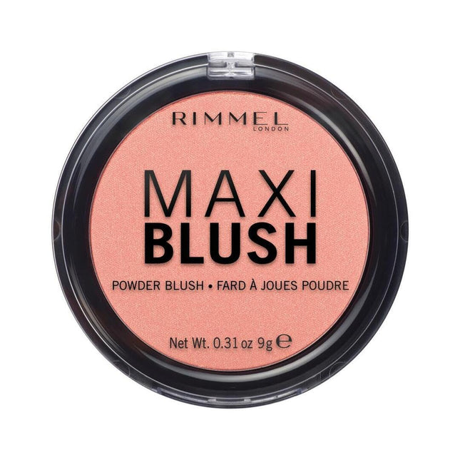 Rimmel London Maxi - 001 Third Base - Blush Powder, Lightweight, Highly Pigmente