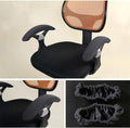 Office Chair Arm Armrest Covers Ã¢ÂÂ Stretchable Slipcover Protector Sleeve for Computer Gaming Desk Rotating Chairs Easy Install & Clean,