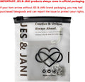 JES & JANI Infinity Heart Necklace for Women, Love Heart Pendant with Cubic Zirconia and Infinity Necklace for Girlfriend Contemporary