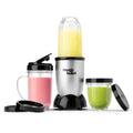 Magic Bullet Blender, Small, Silver, 11 Piece Set 11 piece Silver