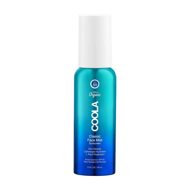 COOLA Organic Sunscreen SPF 50 Sunblock Face Mist, Dermatologist Tested Skin Car