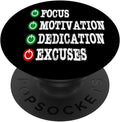 Funny Motivational Pop Socket Inspiring Women Men Teens Gift PopSockets Swappable PopGrip Standard