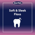 DenTek Comfort Clean Sensitive Gums Floss Picks, Soft & Silky Ribbon, 150 Count, 3 Pack Sensitive Gums 150 Count (Pack of 3)