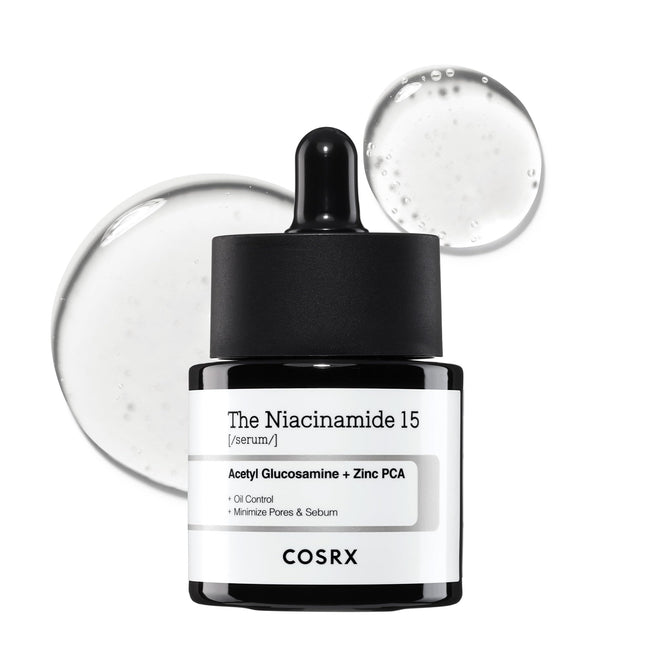 COSRX 15% Niacinamide Face Serum, 0.67 Fl Oz, Pore Minimizer Serum for Face, Eve