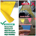 Multicolor Pennant Banner Flags | OSHA 500Lb Rated | Strand Fade Resistant ?102FT?