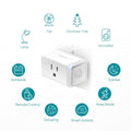 Kasa Smart Plug HS103P4, Wi-Fi Outlet Works with Alexa, Echo, Google Home & IFTTT, No Hub Required, Remote Control, 15 Amp, UL Certified, 4-Pack,