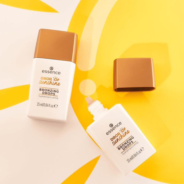 Essence | Drop of Sunshine Bronzing Drops | Lightweight, Buildable, Hydrating Healthy Glow, Multi-Use Formula | Vegan & Cruelty Free