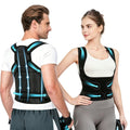 WEEOATAR Upper Back Support Posture Corrector Strap Posture Trainer, Breathable, Easy to Wear with Magic Sticker Back Brace to Improve Posture for