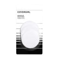 COVERGIRL Makeup Masters Powder Puffs, 3 ct, White White 3 Count