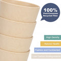 Wrova Wheat Straw Cups 6 PCS Good Alternative to Plastic Reusable Cups 12 oz Unbreakable Drinking Cup Reusable Dishwasher Safe Water Plastic