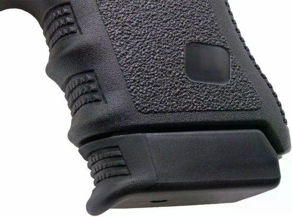 GVN Grip Extension Fits Glock 30/30SF/30S GEN 3 45 ACP -2 Pack Black