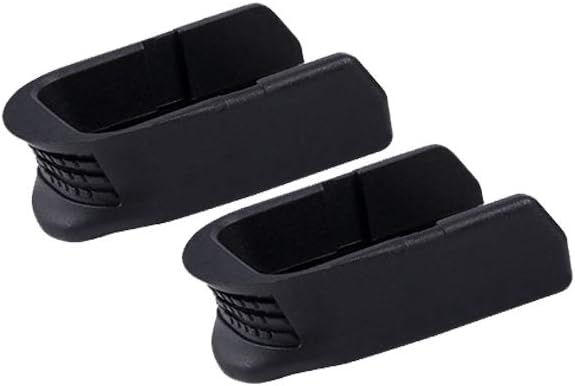 GVN Grip Extension Fits Glock 30/30SF/30S GEN 3 45 ACP -2 Pack Black