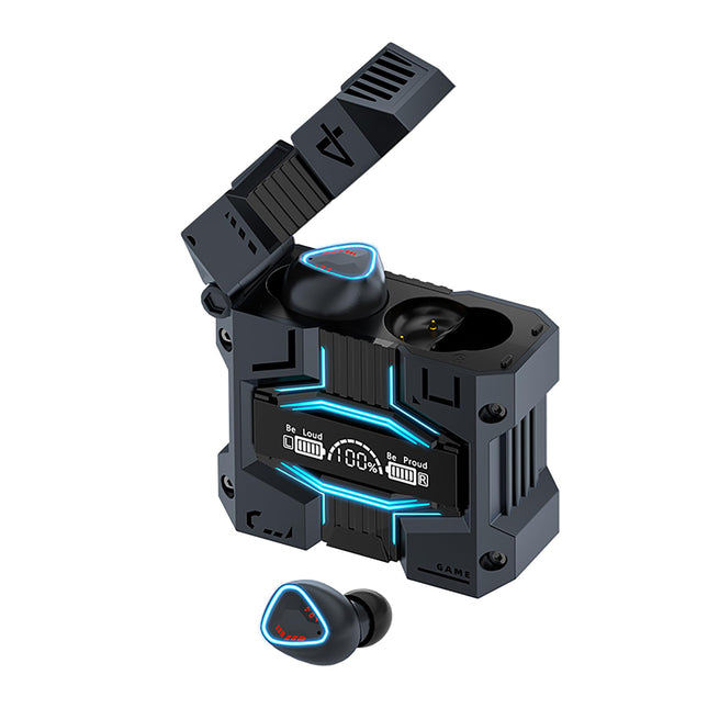 M45 True Wireless Earbuds with ENC, Bluetooth 5.3, IPX7 Waterproof, 120 Hours Long Battery Life with Built-In Mic, Compa