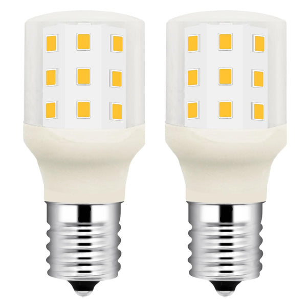 Led KEI D28X KEL 2816X Refrigerator Bulb 3W 2815 D28M Replacement Freezer Light Bulbs 100-265V E17 40W Halogen 500Lm Equivalent Daylight White