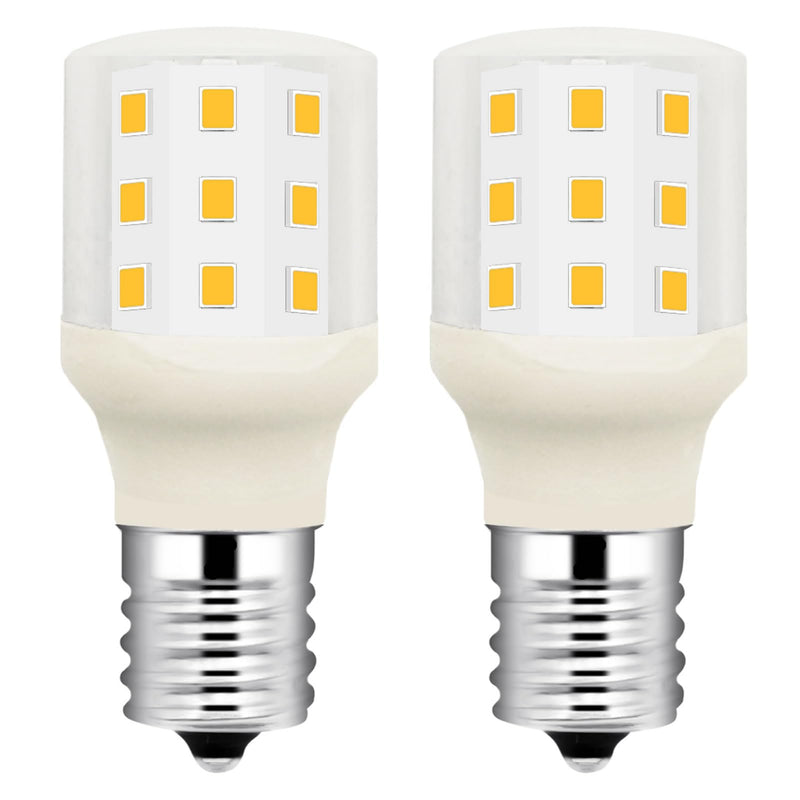 Led KEI D28X KEL 2816X Refrigerator Bulb 3W 2815 D28M Replacement Freezer Light Bulbs 100-265V E17 40W Halogen 500Lm Equivalent Daylight White