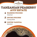 Fresh Roasted Coffee, Tanzanian Peaberry K-Cup Pods for Keurig Brewers, Light Roast, Kosher, 24 Count (Pack of 1) Tanzanian Peaberry 24 Count