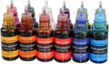 12 Colors Epoxy Resin Color Dye Colorant Liquid Epoxy Resin Pigment,10ml Each,Translucent 12 Colors Vivid