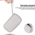 Electronics Carrying Pouch Case Bag - Cable Charger Organizer Travel Shockproof Cord for Cellphone, Earphone, Powerbank, USB Hard Drive, SD Card,