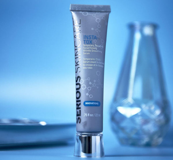 Serious Skincare - INSTA-TOX Instant Line and Wrinkle Filler Face Serum - Firm and Smooth Fine Lines, Deep Wrinkles and Pores - Temporary Skin